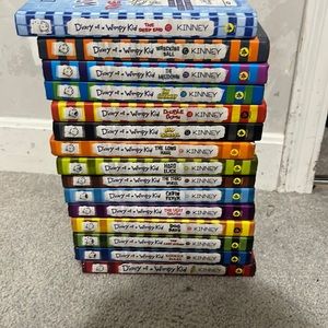 Diary of the Wimpy Kids Books 1-15